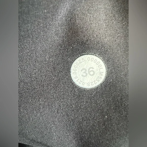 Lululemon Commission Pant Size 36x 28 Slim Warpstreme Obsidian‎ Style M5522S Men - Picture 8 of 8